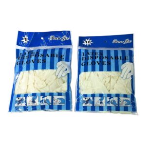 GLOVES LATEX 10PK (60)