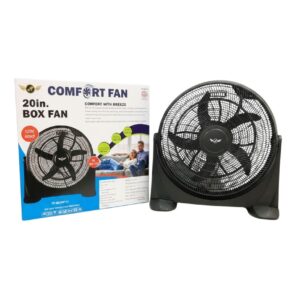 BOX FAN 20" BLACK (1)