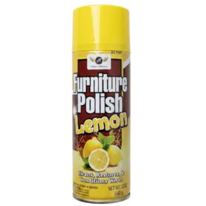 FURNITURE POLISH-LEMON 12 OZ / 340G (24)