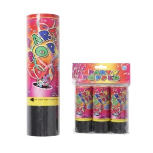 PARTY POPER 4" 3PK 72)41258