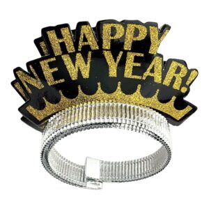 NEW YEAR 3PK TIARA ASST (72) 71541