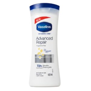 VASELINE LOTION ADVANCED REPAIR LIGHTLY FRAGRANCED 400 ML /13.53OZ (24)