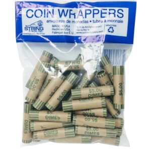 COIN WRAPERS DIME 36PK(25)
