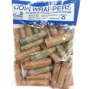 COIN WRAPERS AST 36PK (25)