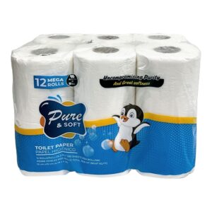 TOILET PAPER 280SH PURE AND SOFT (4)