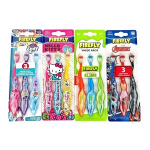TOOTHBRUSH 3 PC AVENGER/LITTLE PONY/SLIME (36)(36)