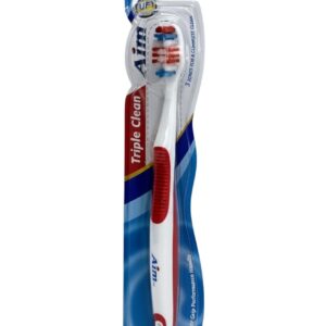 TOOTHBRUSH AIM TRIPLE CLEAN SOFT 1CT (24)