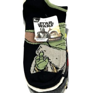 MANDOLORIAN SOCKS 3 - 9 YEARS 6PK (12)