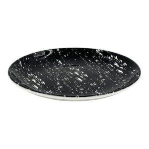MK PLATE ROUND NOTEBOOK BLACK 7"(36)
