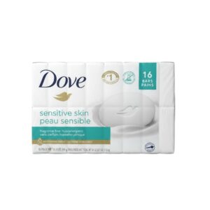 DOVE BAR SOAP 16 X 106gm SENSITIVE (6)