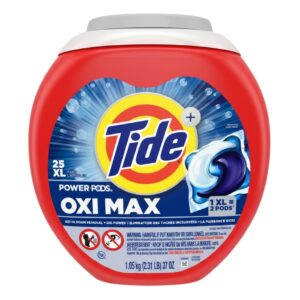 Tide Pod Oxi Max 25Pcs 4Ct — wholesale bulk supply from JMD All Star